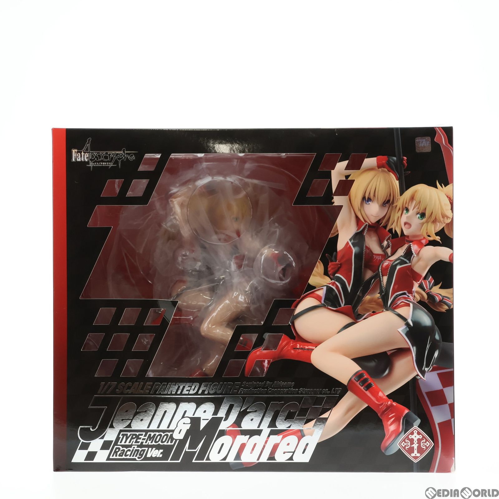 プラスワンオンラインショップ限定 ジャンヌ・ダルクu0026モードレッド TYPE-MOON Racing ver.  Fate/Apocrypha(フェイト/アポクリファ) 1/7 完成品 フィギュア 東京フィギュア/プラスワン - 上級品 特価