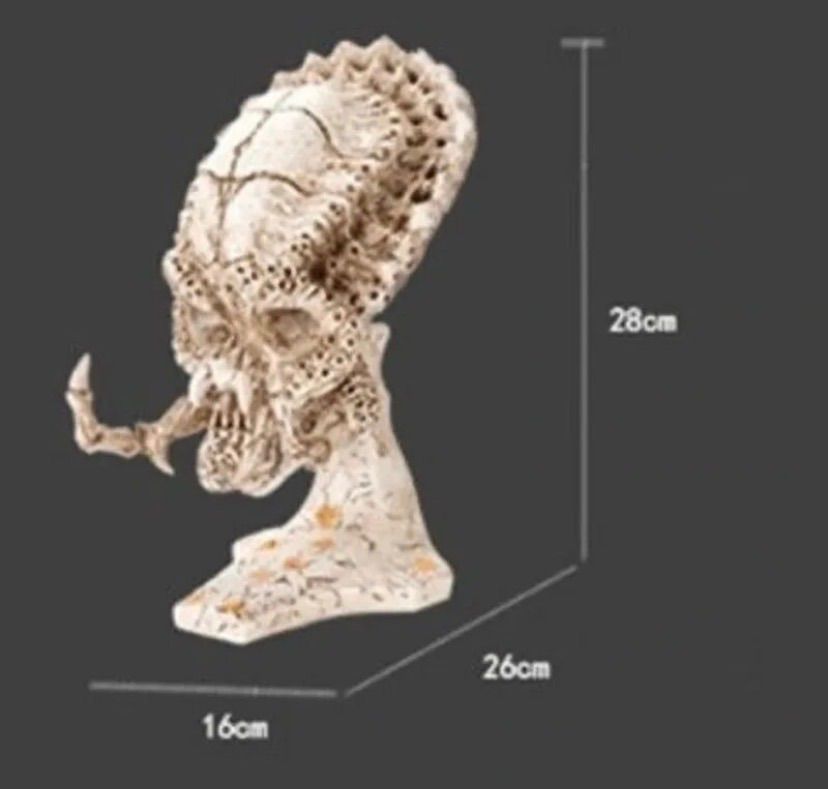 プレデター スカルモデル 骸骨 希少モデル 解体 標本 骸骨 インテリア