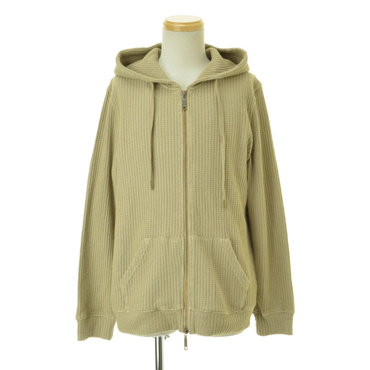 TheDUFFERofSt.GEORGE】22SS 127159 CT574 PIGMENT ONI WAFFLE PARKA 製品染め  鬼ワッフルパーカージップアップパーカー - メルカリ