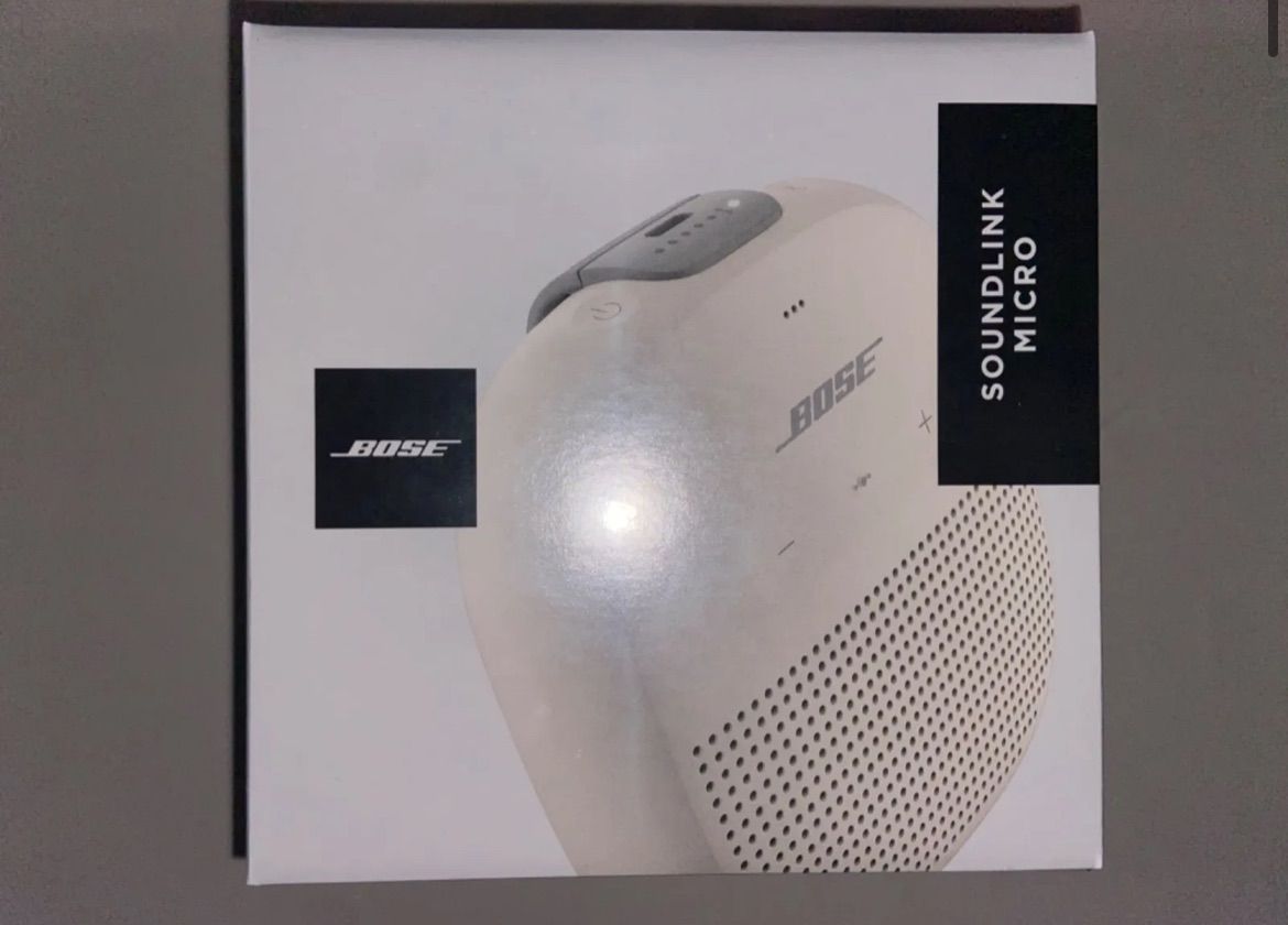 【新品未開封】BOSE SOUNDLINK MICRO WHITE スピーカー