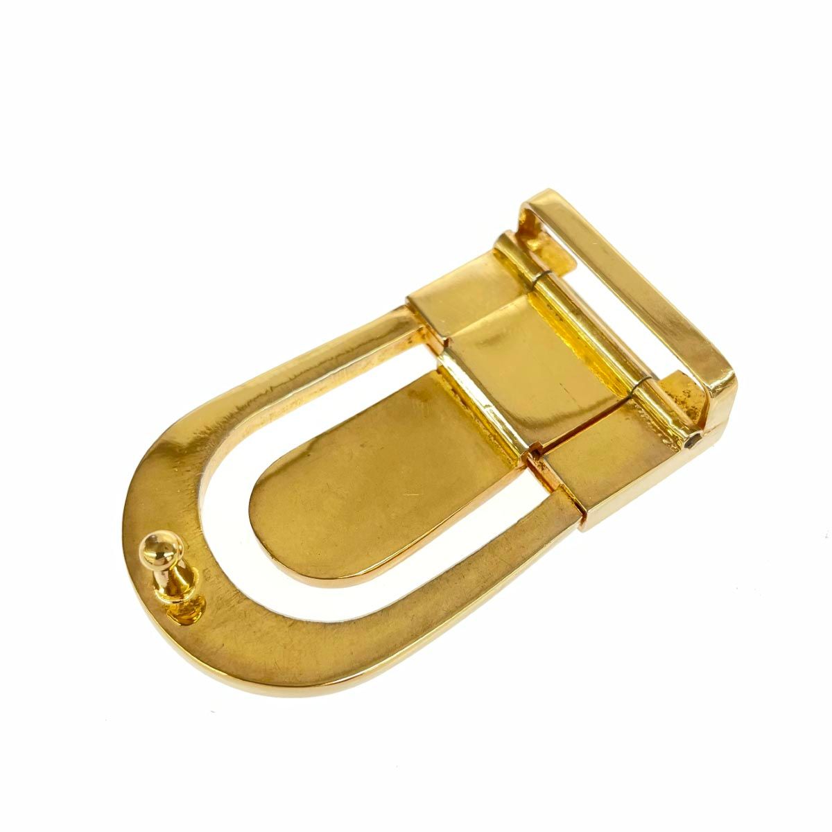 CELINE ホワイトキャップ ゴールドバックル ホワイト（白）系 CELINE(セリーヌ) キャップ(レディース