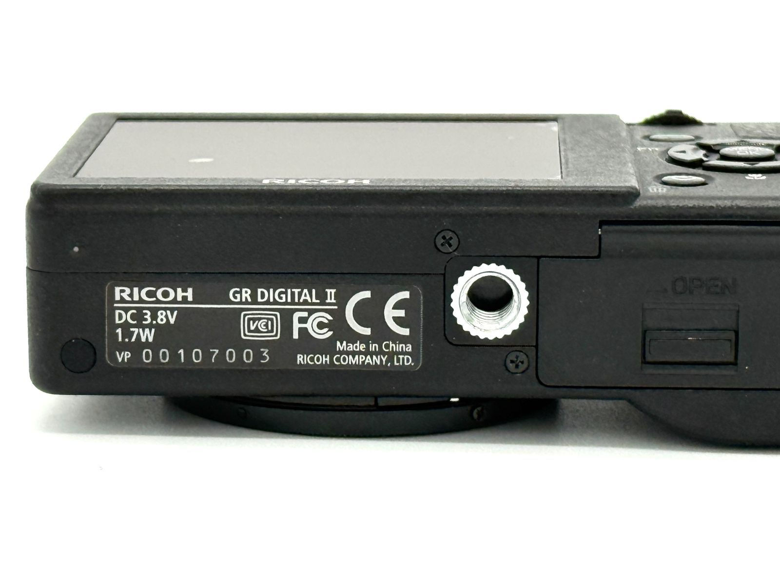 946ショット】美品 RICOH リコー GR DIGITAL II コンパクトデジタル 