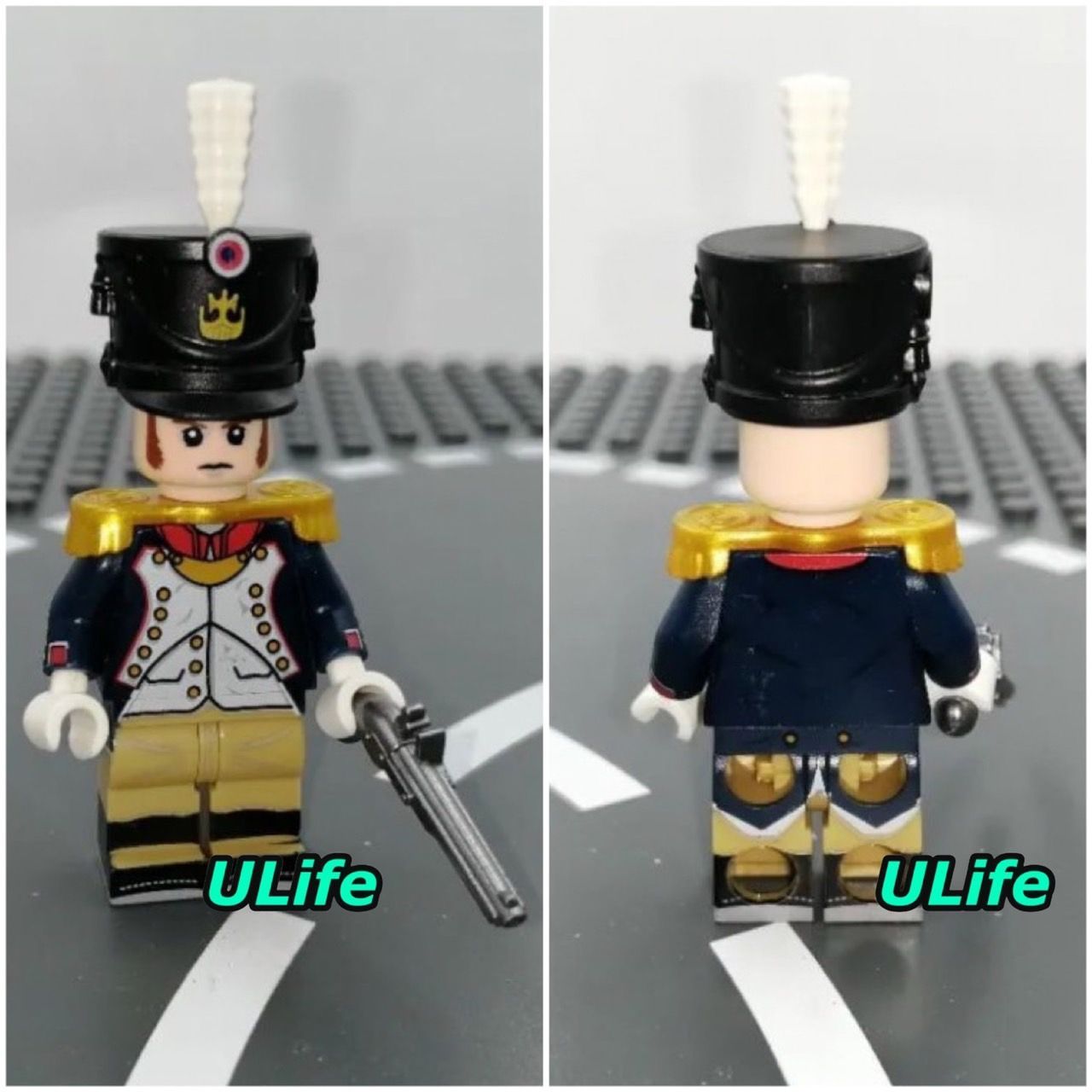 10体セットLEGOレゴ互換ナポレオンOミリタリー英仏戦争ミニフィグフィギュア