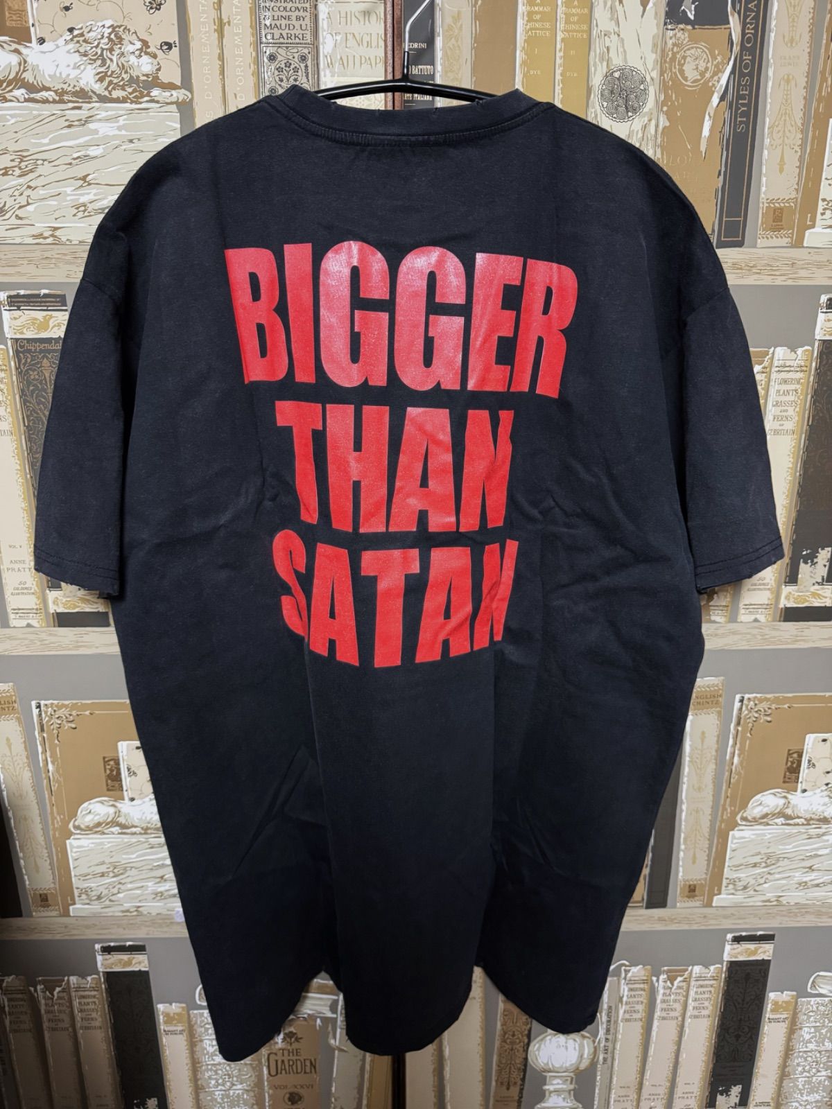 ◇Marilyn Manson◇ XL バンドT ｢BIGGER THAN SATAN｣ 褪せ黒 ビッグ