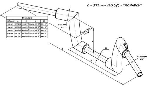 クランプ部1インチ