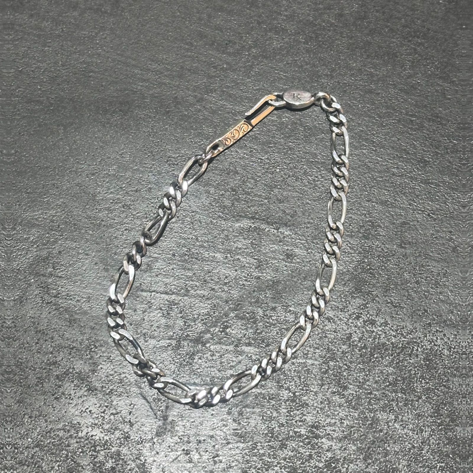 参考上代26400円 Antidote BUYERS CLUB Figaro Chain Bracelet