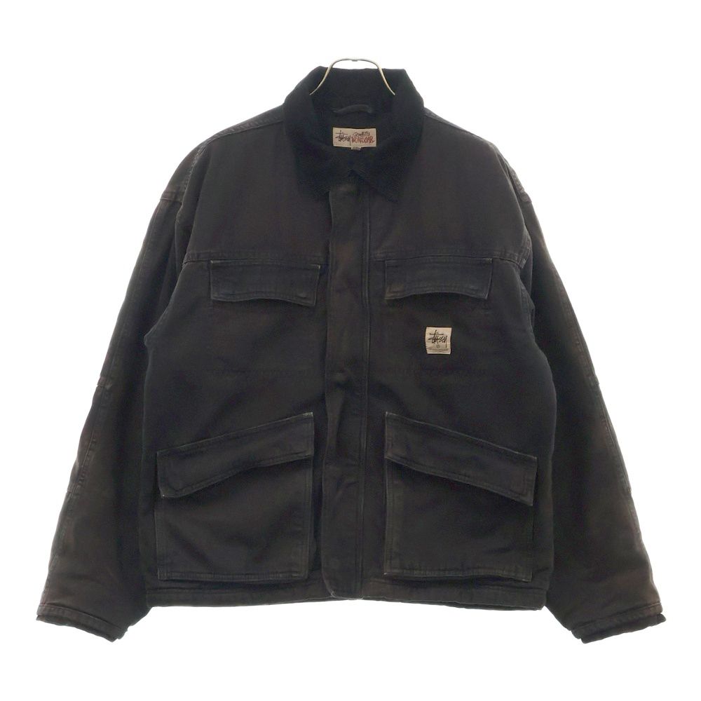 STUSSY (ステューシー) WASHED CANVAS SHOP JACKET ウォッシュド