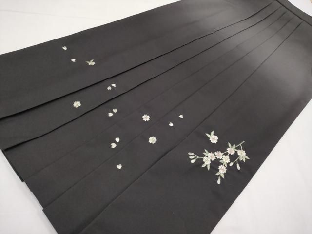 平和屋着物 上 女性 行灯袴 総刺繍 舞桜 暈し染め 金糸 洗える着物 CYAA3457s5