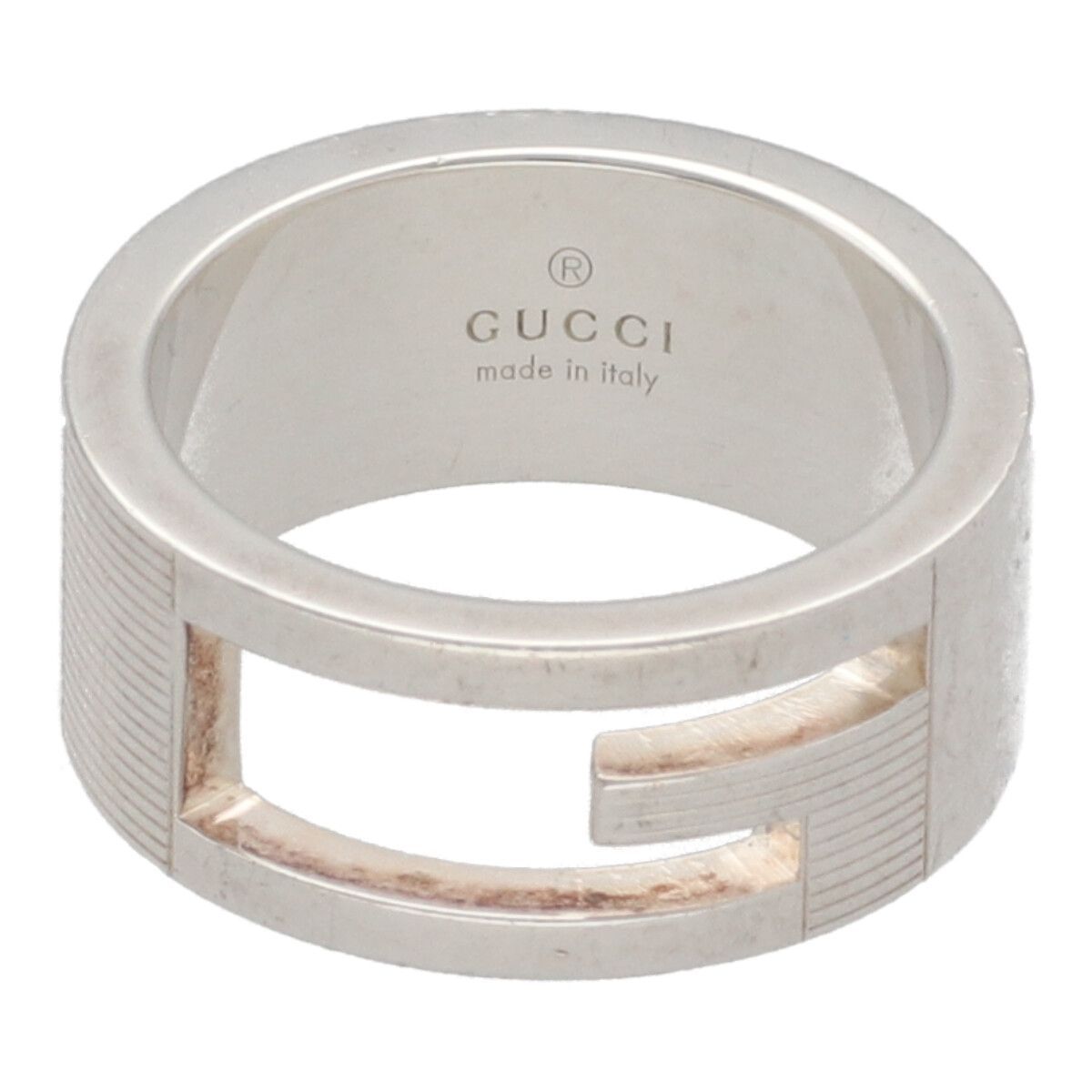 中古】 GUCCI グッチ 指輪・リング ブランデッド G 032660 SV 指輪 