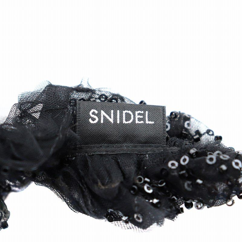 スナイデル snidel チュールドットスマホショルダー　ブラック　黒★新品 スナイデル SNIDEL チュールドットスマホショルダー （MIX