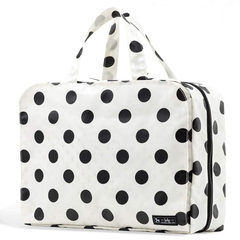 COLORFUL CANDY STYLE おむつポーチ 女の子 ベビー かわいい 持ち運び polka dot large(broadcloth・white) B1504900