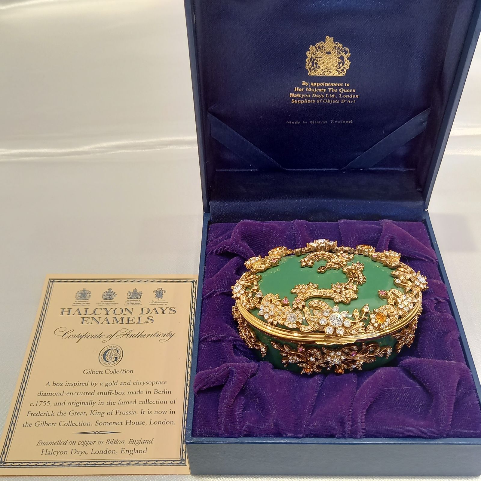 HALCYON DAYS ハルシンオンデイズ小物入れ HALCYON DAYS ハルシオンデイズ イギリス 小物入れ ピルケース