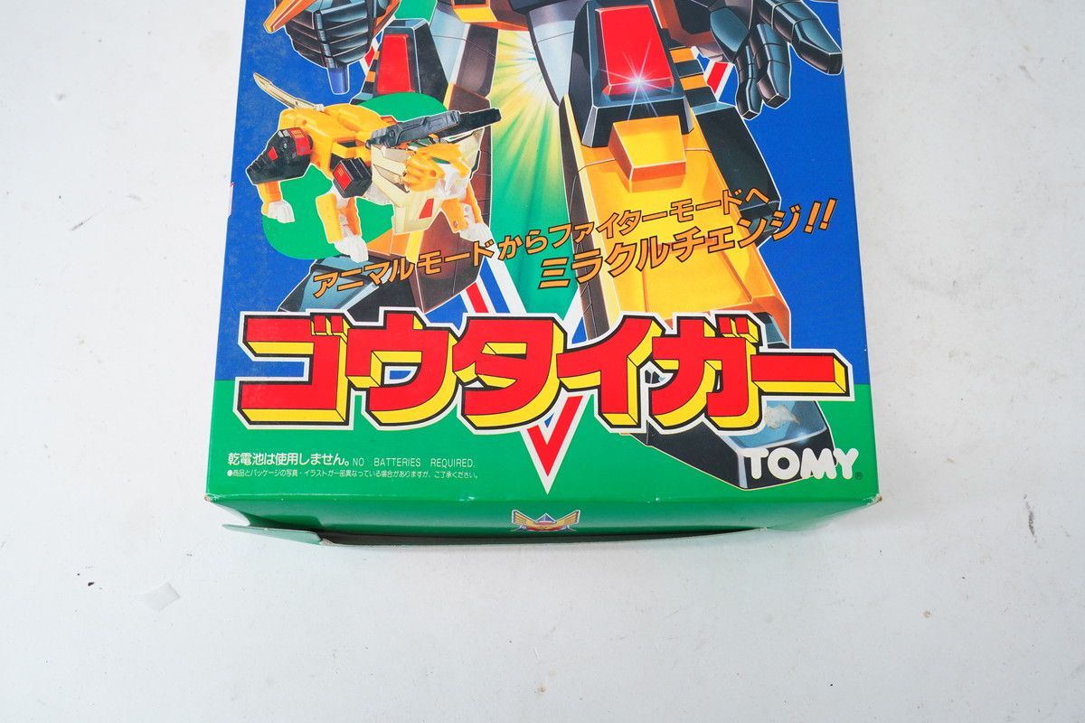 TOMY 元気爆発 ミラクルチェンジ ガンバルガー ゴウタイガー 1982 TOMY 元気爆発 ミラクルチェンジ ガンバルガー ゴウタイガー