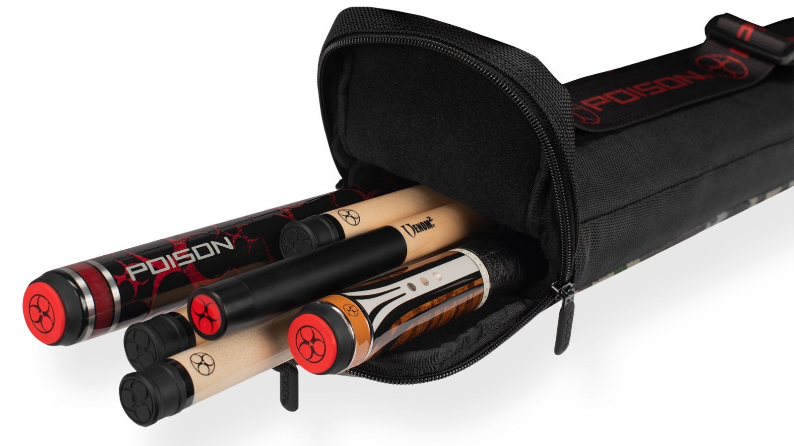 Poison コンバート 2バット4シャフト キューケース 2B/4S