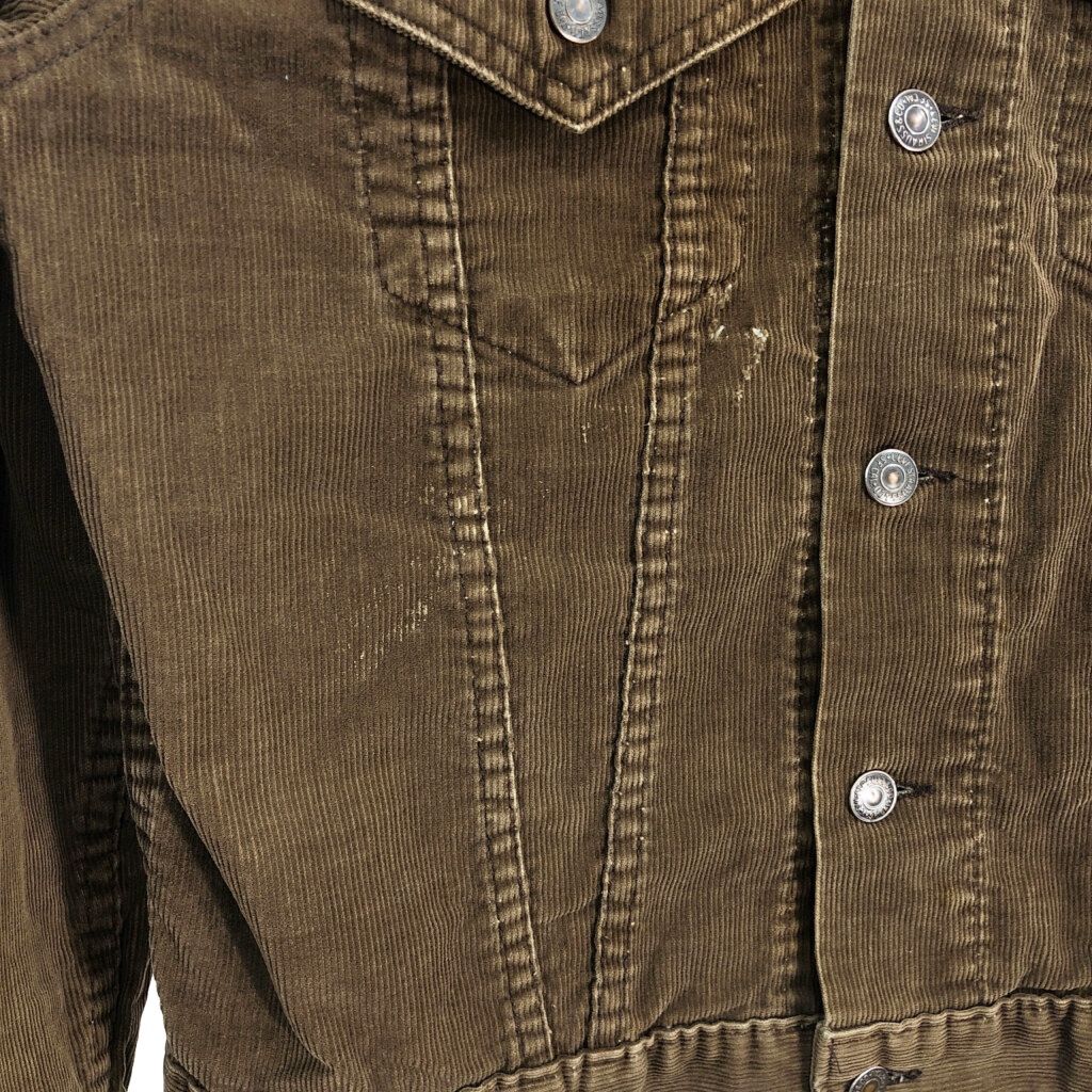 70年代 Levi's リーバイス 70505 コーデュロイ トラッカージャケット