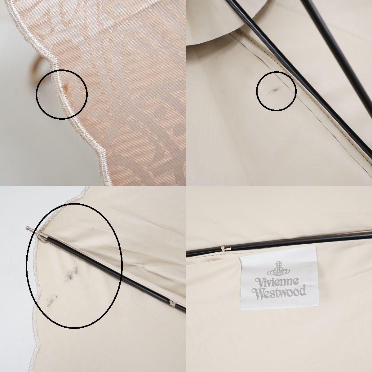 未使用に近い！Viviennewestwood パゴダヴィヴィアンウエストウッド Vivienne Westwood 日傘 ヴィヴィアンウエストウッド USED品