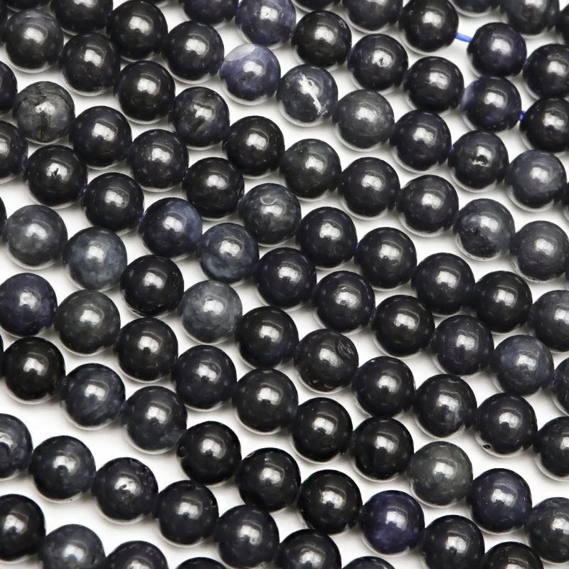 サファイア 丸玉 4mm【1連販売】 / 6-22 SF4M-X