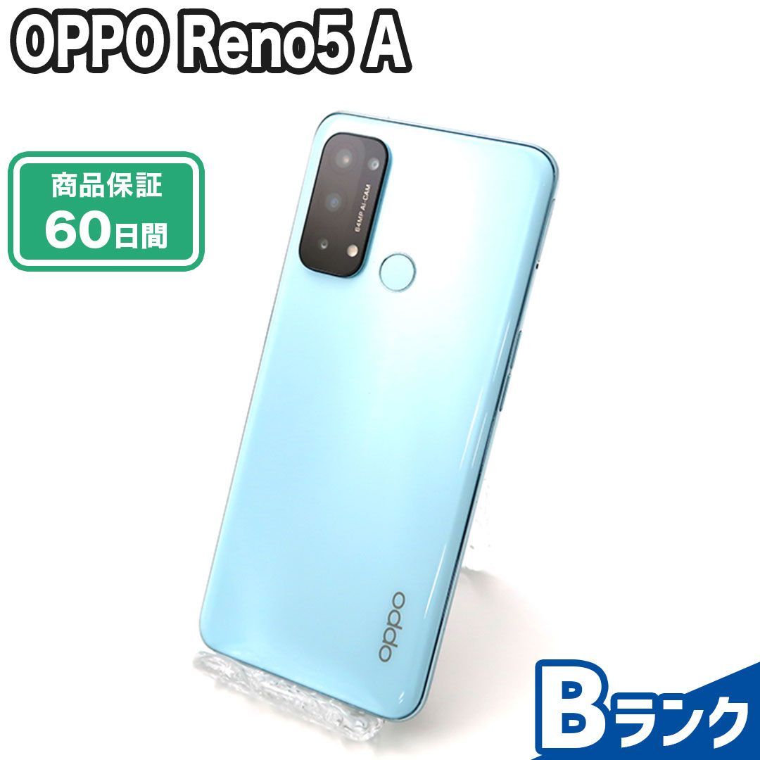 OPPO Reno5 A アイスブルー SIMフリー Bランク - メルカリ