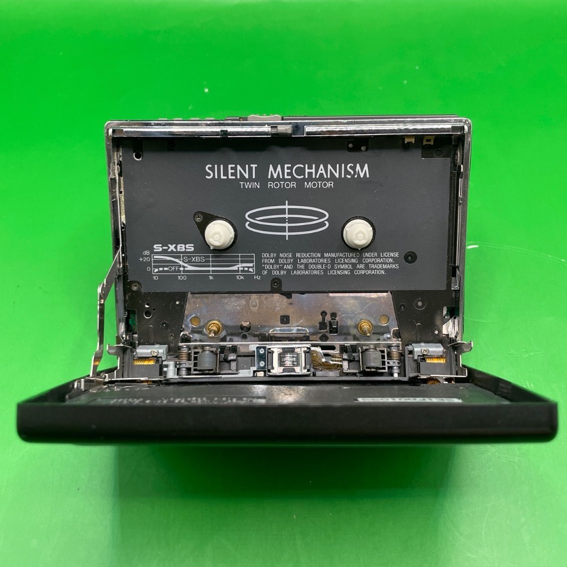 ジャンク品】Panasonic S-XBS『RQ-S35V』ポータブルカセットプレーヤー