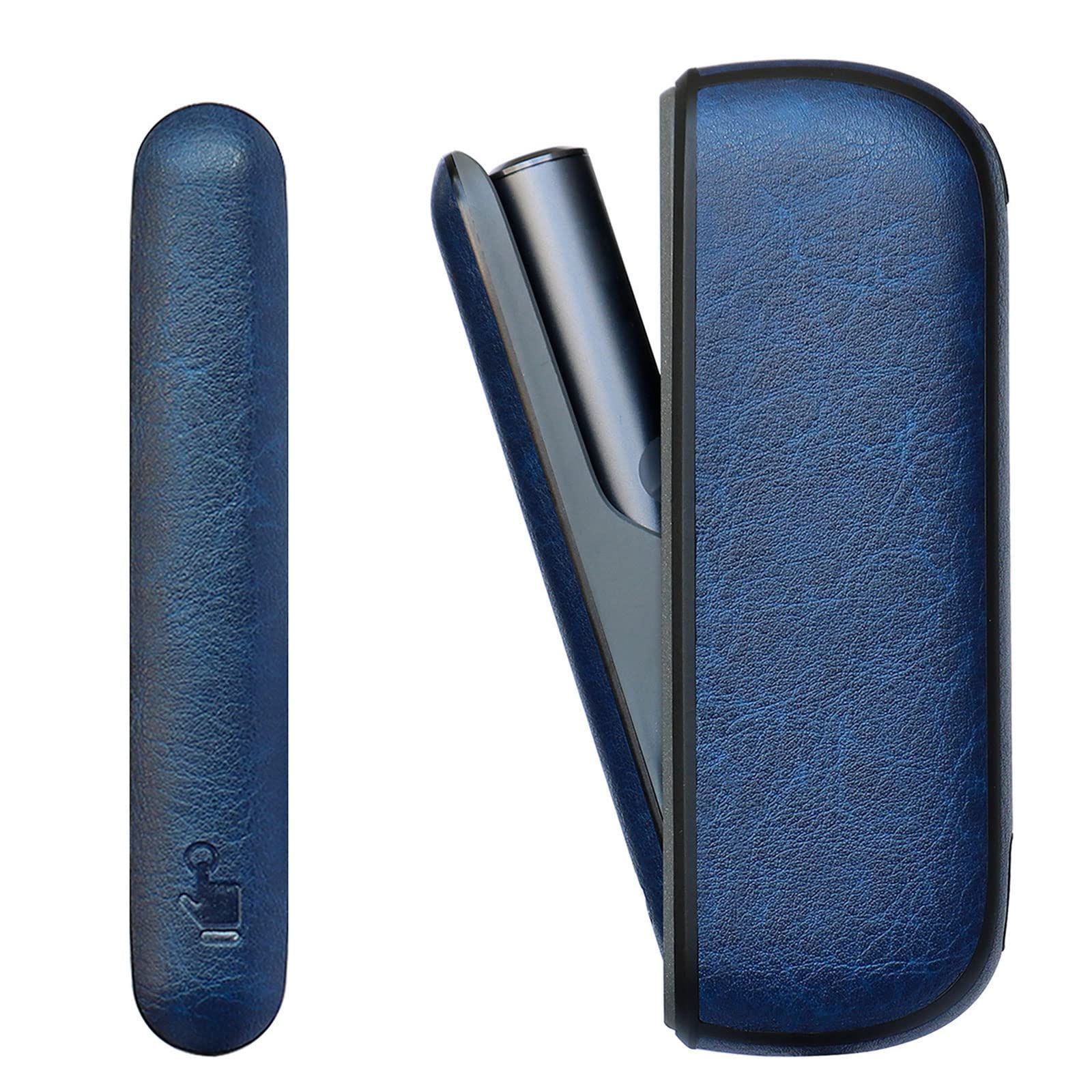 【数量限定】極フィット勘合(ブルー) おしゃれ TPU+PU製 iluma用のケース iqos ケース アイコスイルマ対応 BOOFLYII