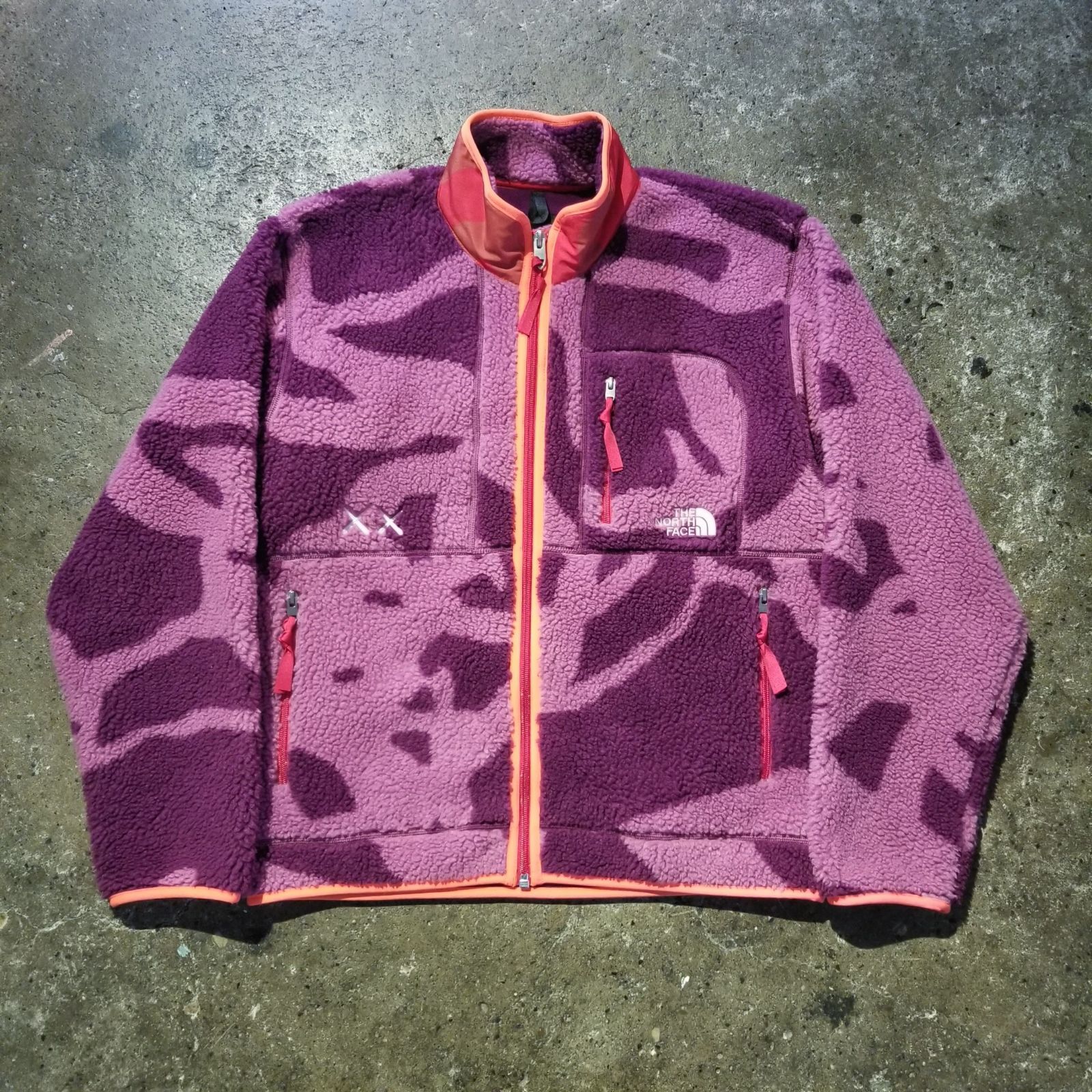 THE NORTH FACE × KAWS Freeride Fleece Jacket S ザノースフェイス 