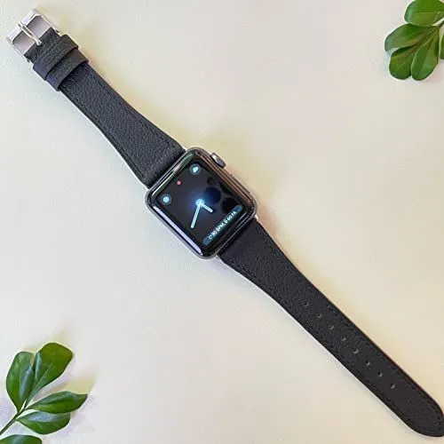 初売り大特価】暗夜黒_42/44/45/49mm Handodo Apple Watch バンド