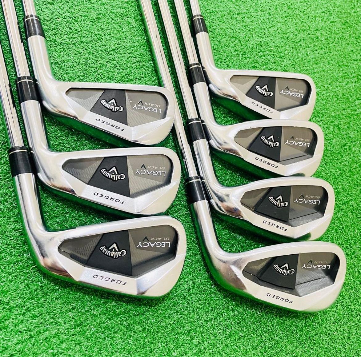 8808 Callaway LEGACY BLACK アイアン7本 S200 8808 Callaway LEGACY BLACK アイアン7本 GS95 S200 4.5.6.7.8.9.P