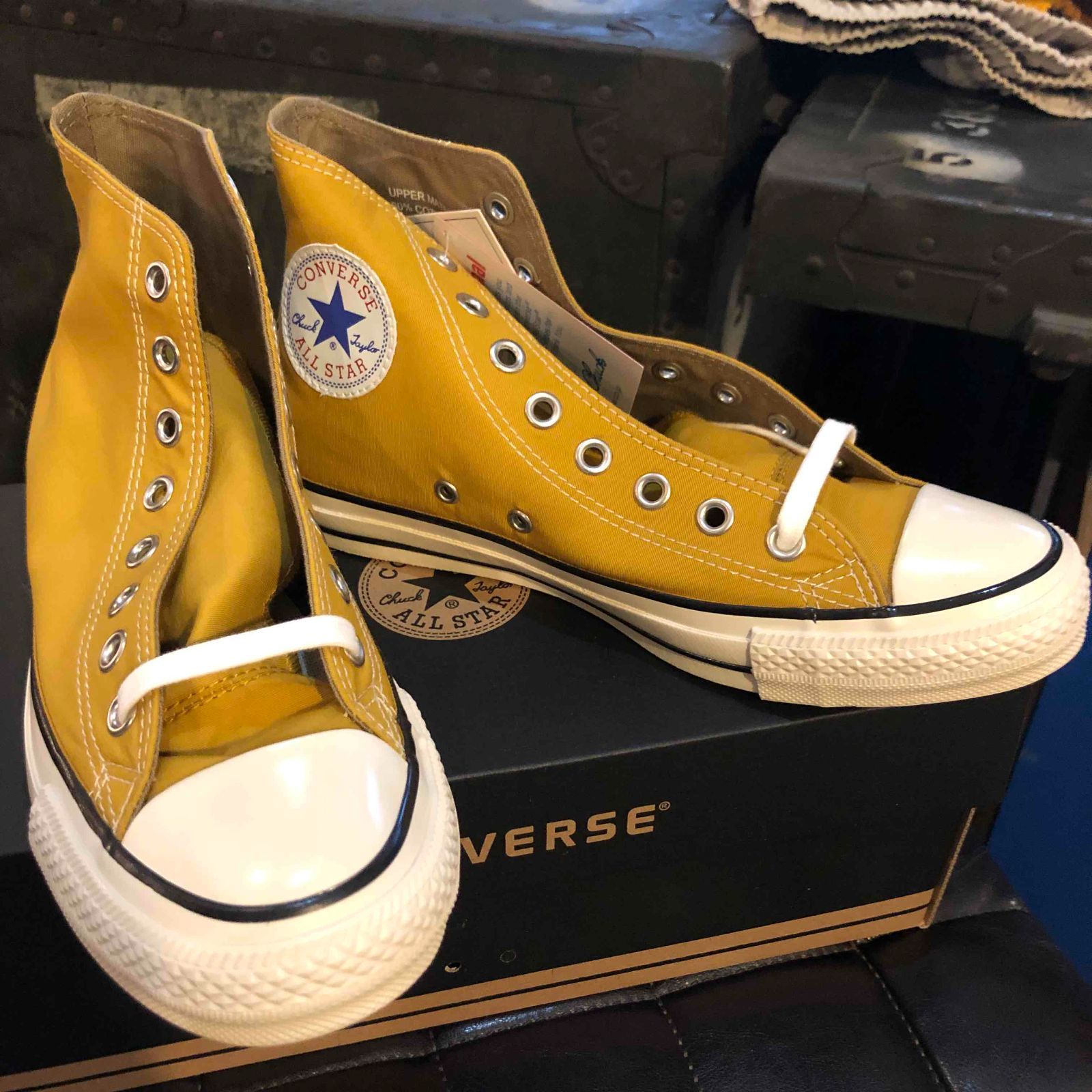 CONVERSE オールスター US 64 MP HI マスタード コンバース - FAM