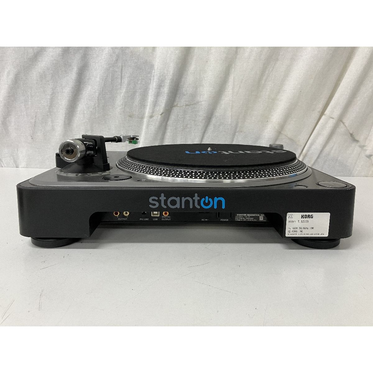 KORG Stanton T.92USB DJ ターンテーブル レコードプレーヤー