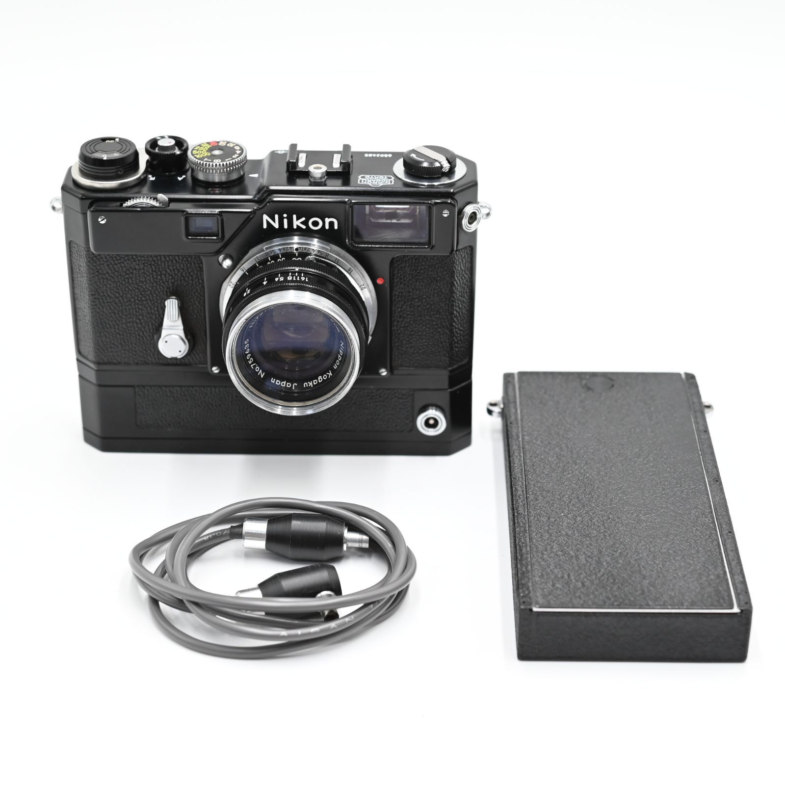 極上品】【超希少フィルムカメラ】Nikon ニコン S3 ブラック S-36 5cm 