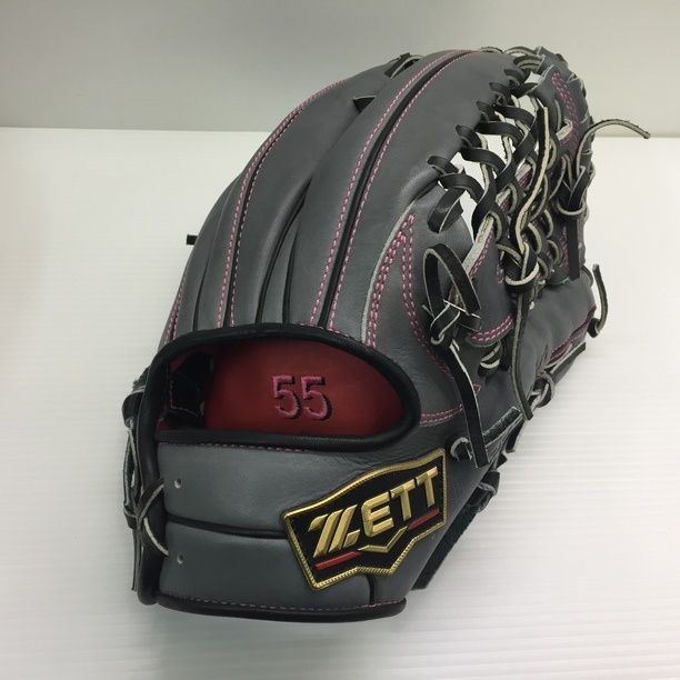 型番品 ゼット ZETT プロステイタス 軟式 外野手用オーダーグローブ 刺繍入り 8997 - グローブ