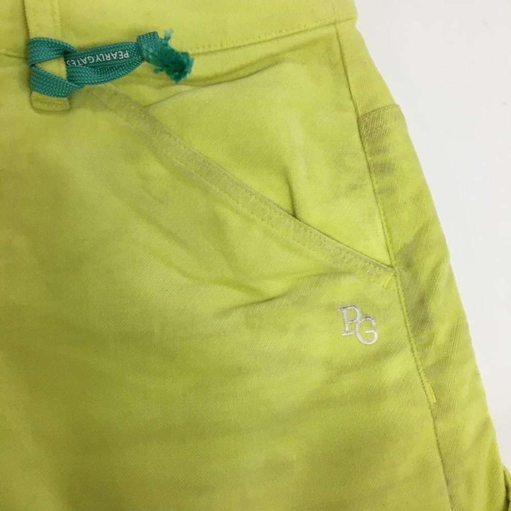 パーリーゲイツ スカート イエロー 表微起毛 レディース 0(S) ゴルフ