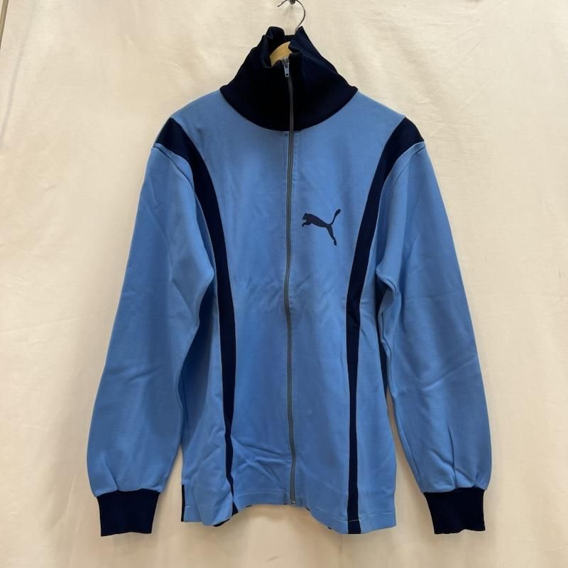 PUMA プーマ ジャケット 上着 ジャンパー ブルゾン 70s 西ドイツ製 目付き トラックジャケット ジャージ ヴィンテージ 7
