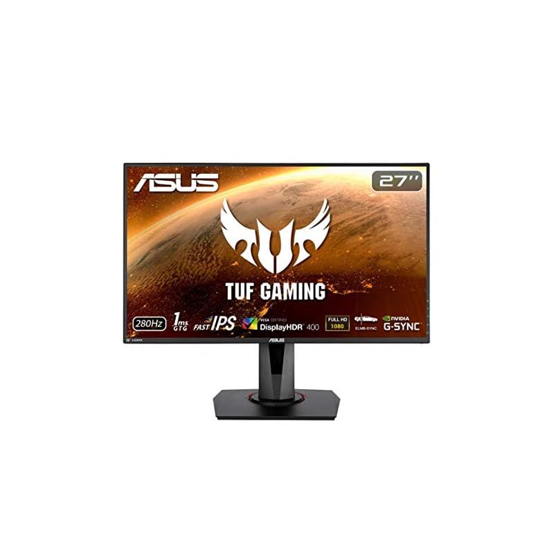 【中古】ASUS VG279QM ゲーミングモニター ASUS TUF Gaming VG279QM 27