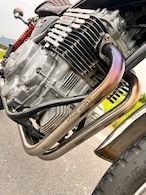 REDSTAGE GX250用 爆吸オリジナル マフラー 無地 サイレンサーセット