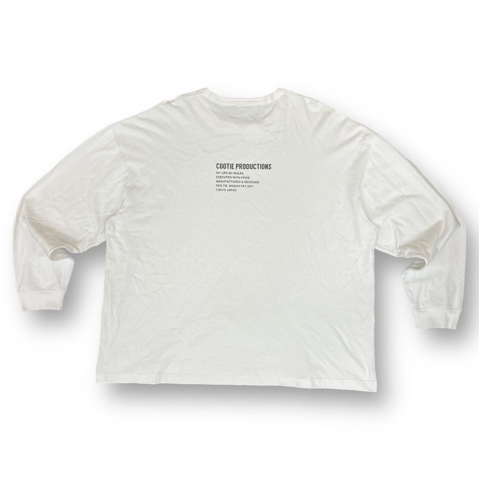 定価16500円 COOTIE PRODUCTIONS 23SS C/R Smooth Jersey L/S Tee ロン 