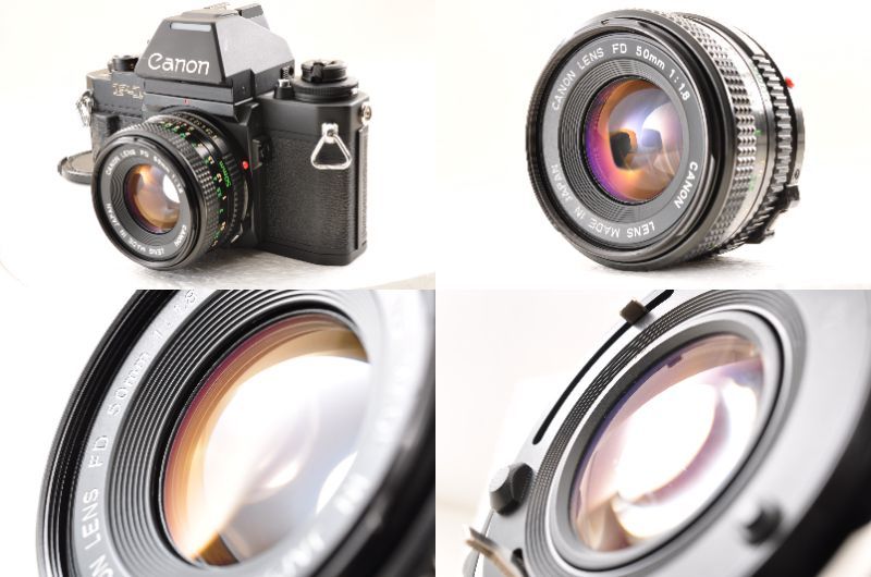 Canon New F-1 AEファインダー 35mm フィルムカメラ /New FD 50mm F1.8
