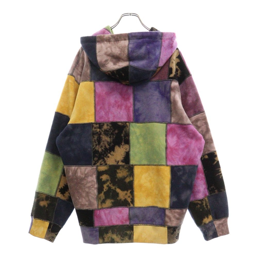 SUPREME (シュプリーム) 19SS Patchwork Tie Dye Hooded Sweatshirt