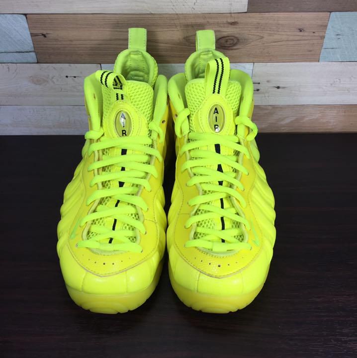 希少 NIKE AIR FOAMPOSITE PRO VOLT ナイキ エア フォーム ポジット