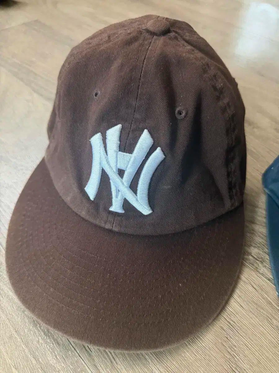 ANNOT アノット 帽子 ネイビー ブラウン