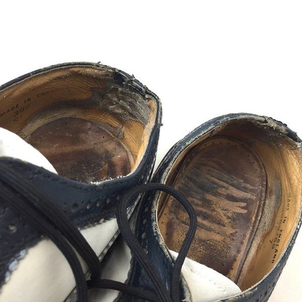 5ホール ブローグシューズ