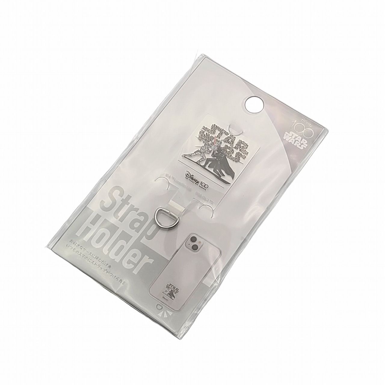 ディズニー100周年 スターウォーズ ダイカット ストラップホルダー