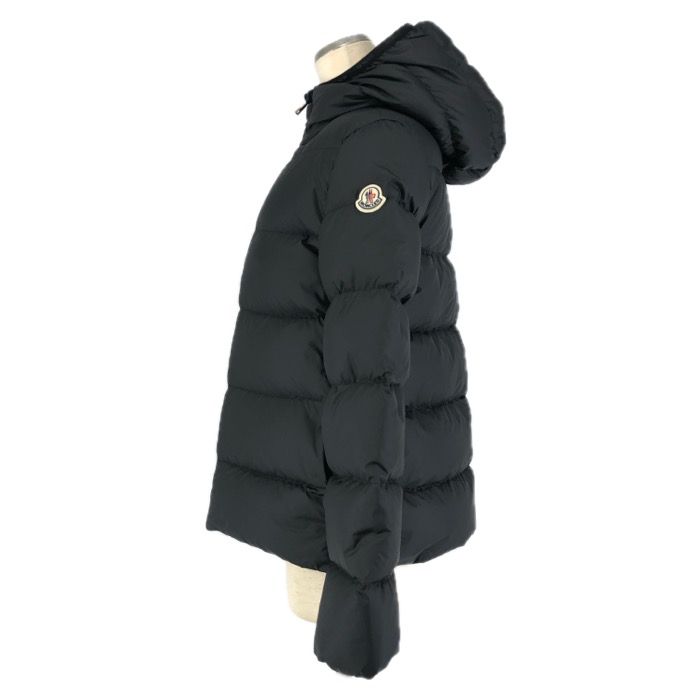 MONCLER モンクレール Beulah ダウンジャケット フード付き ブラック サイズ14A レディースS-M相当 大人着用可 ガールズ