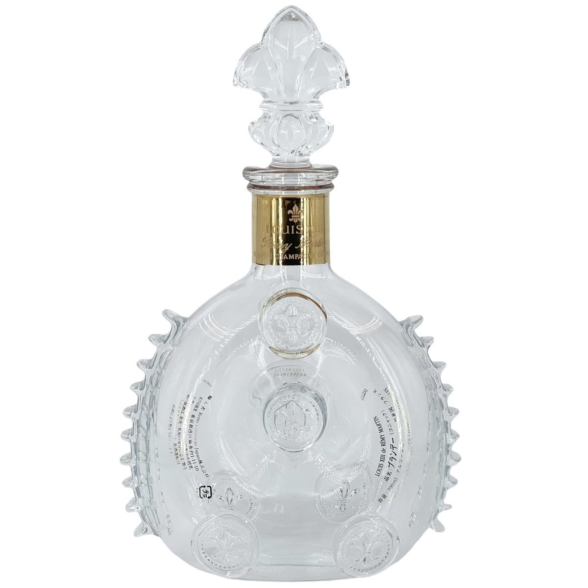 ルイ13世 空ボトル 箱付き Baccarat 中古】空ボトル BACCARAT バカラ 