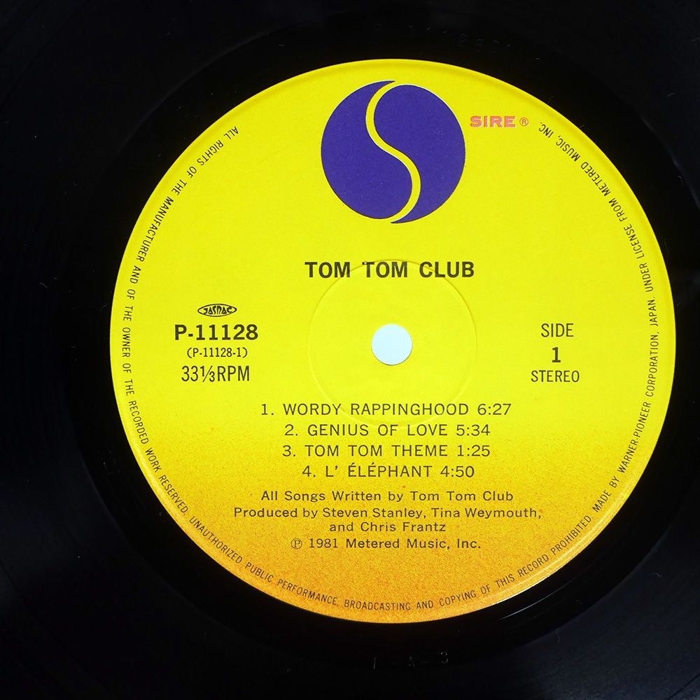 盤 TOM CLUB SIRE P 11128 LP その他 レコード CD DVD ブルーレイ