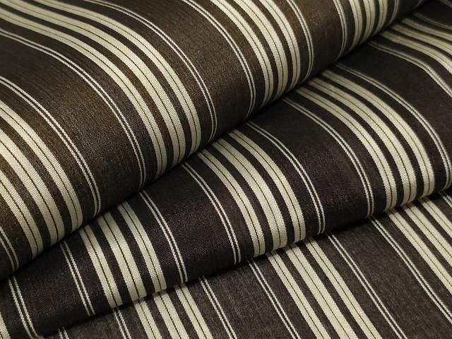 平和屋着物□極上 紬 縞 逸品 未使用 DZAA7946kh5