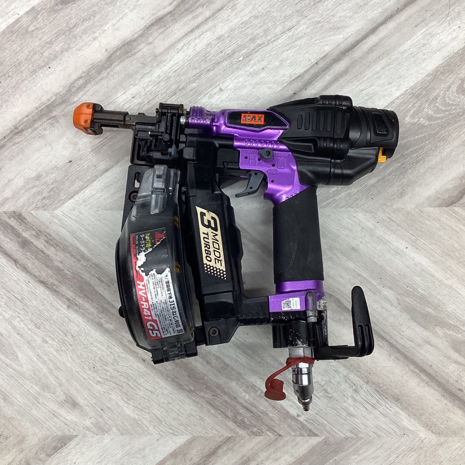 マックス MAX 高圧エアネジ打ち機 HV-R41G5-M 色 越谷店