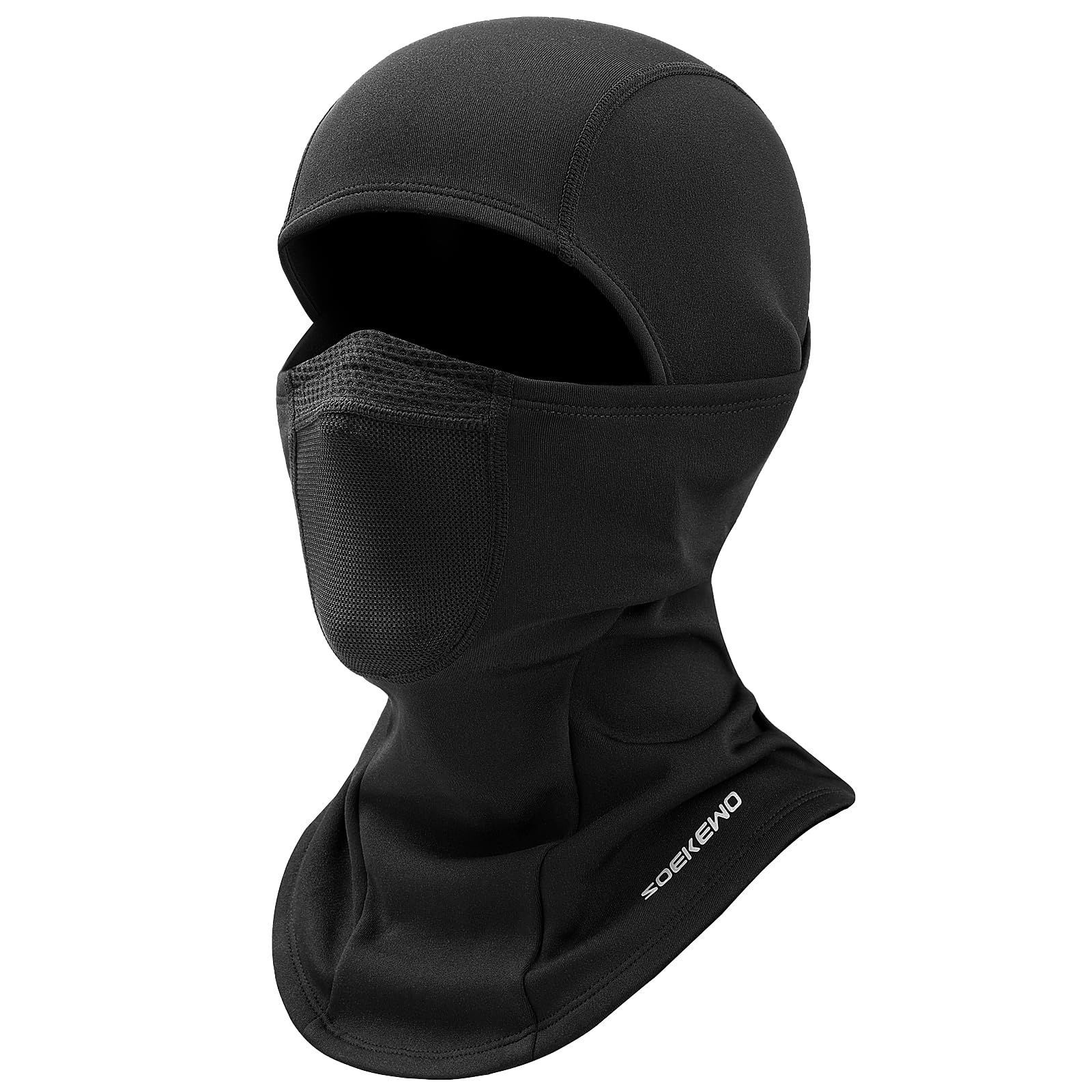 売切注意 お早めに バイク スキー 息苦しくない 保温 自転車 裏起毛 通勤 目出し帽 防寒 登山 ネックウォーマー スポーツ フェイスマスク 冬用 作業 バラクラバ 男女兼用 SoeKewo