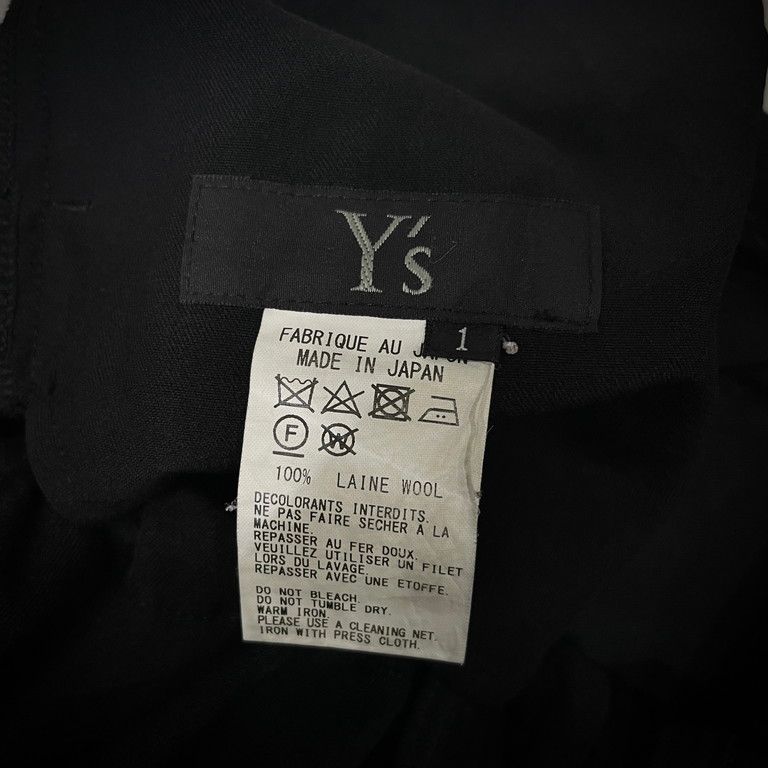 Y's 17SS ウールギャバジンサルエルイージーワイドカーゴパンツ - USED