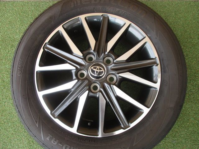 中古】 送料込み トヨタ純正 ノア VOXY 205/60R16 ラヂアルタイヤ4本